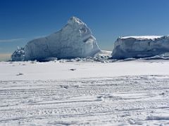 02A A Large Iceberg Is Stuck At The Floe Edge At The Beginning Of Day 4 On Floe Edge Adventure Nunavut Canada
